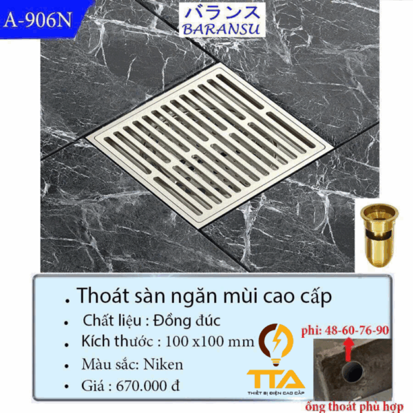 Ga Thoát Sàn A-906N