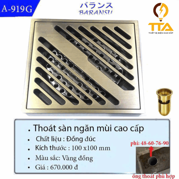Ga Thoát Sàn A-919G