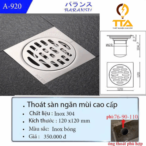 Ga Thoát Sàn A-920