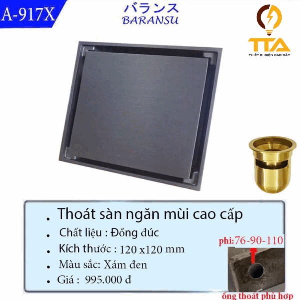 Ga Thoát Sàn A-917X