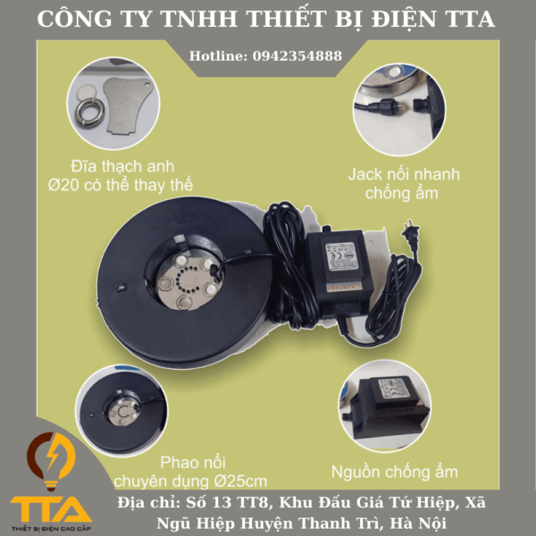 Đèn Tạo Khói Hồ Cá – 3 Mắt, 5 Mắt, 10 Mắt