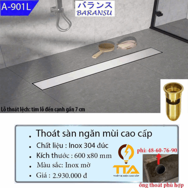 Ga Thoát Sàn A-901L