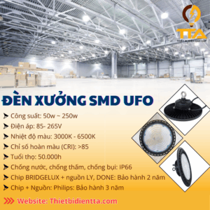 ĐÈN XƯỞNG SMD UFO - B