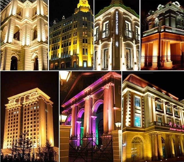 đèn rọi cột, rọi tường